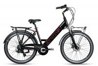 Bicicletta Bottecchia BE15 Nera 26" Elettrica Donna 7S 2023
