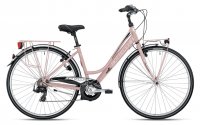 Bicicletta Bottecchia 213 Rosa Opaco City Bike Lady TX55 7S 2024