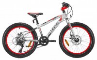 Bicicletta Atala SNOWBALL Argento 20" 6V MD Fat Bike 2025
