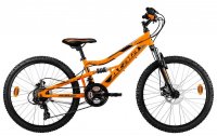 Bicicletta Atala STORM MD Arancio 24" 21V Full 2025
