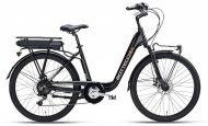 Bicicletta Bottecchia BE11 Nero 26" Elettrica Donna 6S 2024