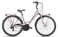 Bicicletta Bottecchia 223 Rosa City Bike Lady TY500 21S 2024