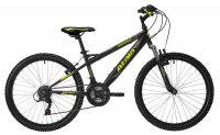Bicicletta Atala INVADER Nera Boy 24" 18V 2025