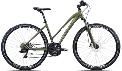 Bicicletta Bottecchia 311 Verde Lite Cross Lady Evo 21S 2022