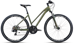 Bicicletta Bottecchia 311 Verde Lite Cross Lady Evo 21S 2024