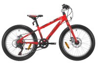 Bicicletta Atala SNOWBALL Rosso 20" 6V MD Fat Bike 2025
