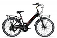 Bicicletta Bottecchia BE15 Nera 26" Elettrica Donna 7S 2024