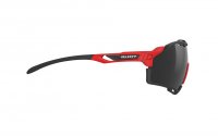 Occhiali Rudy Project Cutline Rosso Nero Smoke Black