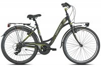 Bicicletta Torpado T461 Freedom Nero Lady 26" 6V 2022
