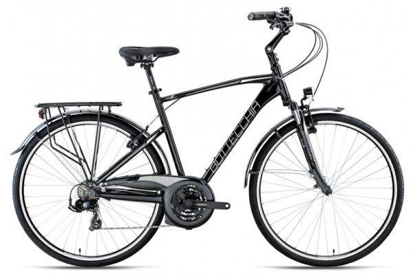 Bicicletta Bottecchia 220 Nero City Bike Man TY500 21S 2025