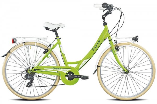 Bicicletta Torpado T120 Silver Life Mela Lady 26\" 6V 2022