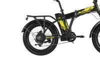 Bicicletta Atala EXTRAFOLDING Nera Pieghevole 7S 2023
