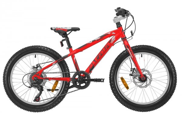 Bicicletta Atala SNOWBALL Rosso 20\" 6V MD Fat Bike 2023