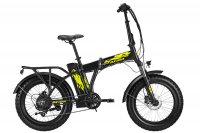 Bicicletta Atala EXTRAFOLDING Nera Pieghevole 7S 2023