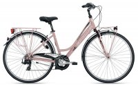 Bicicletta Bottecchia 213 Rosa Opaco City Bike Lady TX55 7S 2025