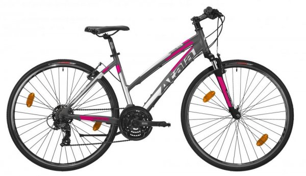 Bicicletta Atala Ibrida Wellness North Black Lady 28\" 21V 2022
