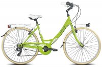 Bicicletta Torpado T120 Silver Life Mela Lady 26" 6V 2022