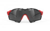 Occhiali Rudy Project Cutline Rosso Nero Smoke Black