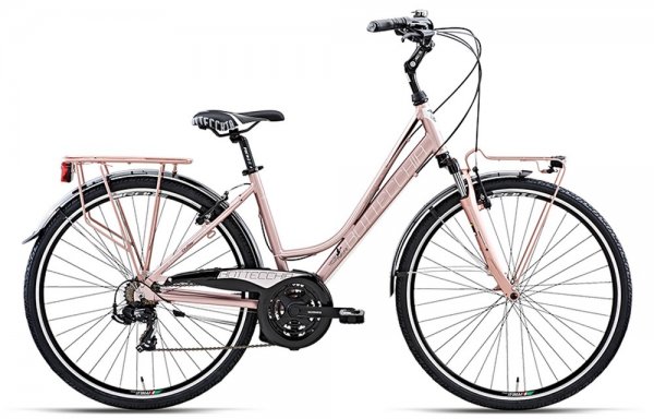 Bicicletta Bottecchia 223 Rosa City Bike Lady TY500 21S 2024