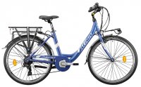 Bicicletta Atala E-RUN 6.1 Lady 360 Blu 26" 7S 2022