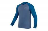 Maglia ENDURA Singletrack Fleece - Blu