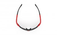 Occhiali Rudy Project Cutline Rosso Nero Smoke Black