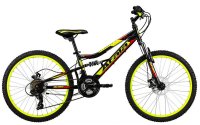 Bicicletta Atala STORM MD Nera 24" 21V Full 2023