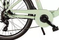 Bicicletta Via Veneto Classic Lady 26\" 6S Verde 2024